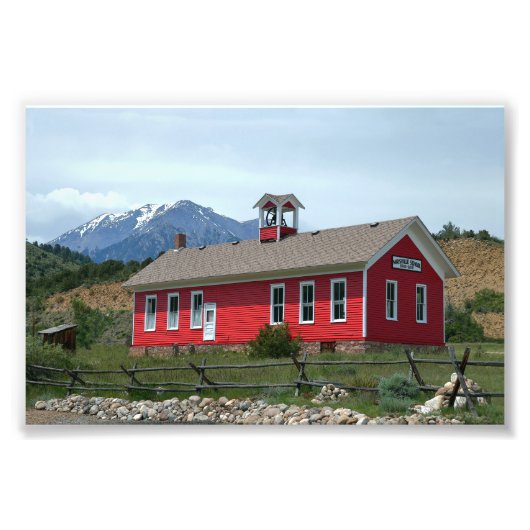 Historic Maysville School, Colorado Poster (Voorkant)