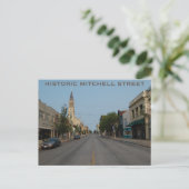 HISTORIC MITCHELL STREET Briefkaart (Staand voorkant)