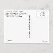 HISTORIC MITCHELL STREET Briefkaart (Achterkant)