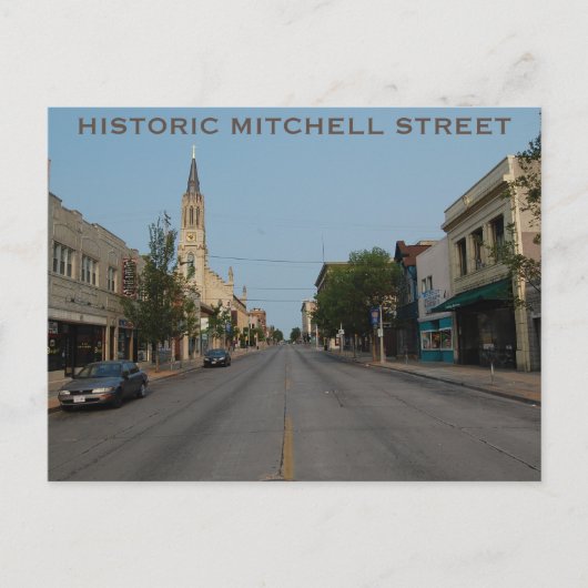 HISTORIC MITCHELL STREET Briefkaart (Voorkant)