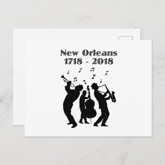 Historic New Orleans Tricentennial Briefkaart (Voorkant / Achterkant)