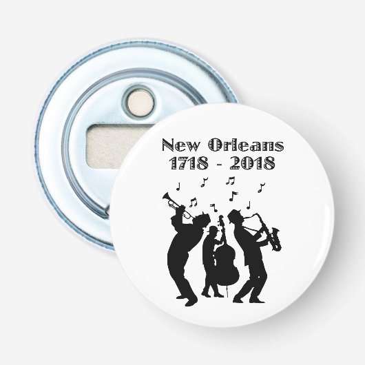 Historic New Orleans Tricentennial Button Flesopener (Voorkant)