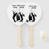 Historic New Orleans Tricentennial Handwaaier (Voorkant en achterkant)