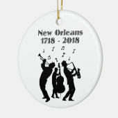 Historic New Orleans Tricentennial Keramisch Ornament (Links)