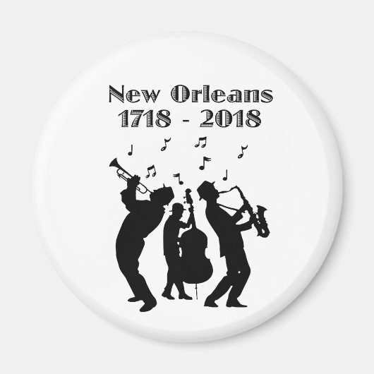 Historic New Orleans Tricentennial Magneet (Voorkant)