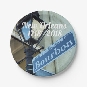 Historic New Orleans Tricentennial Papieren Bordje