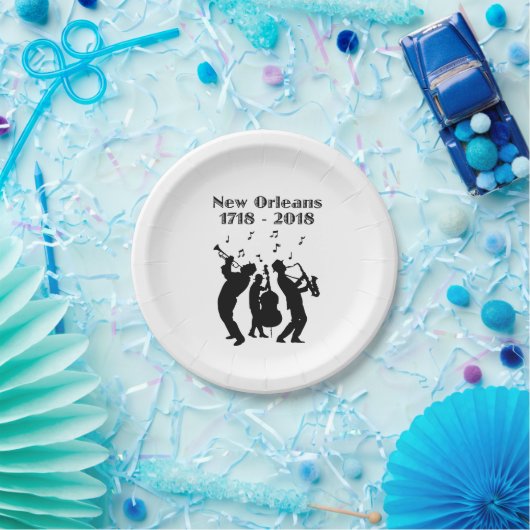 Historic New Orleans Tricentennial Papieren Bordje (Feest)