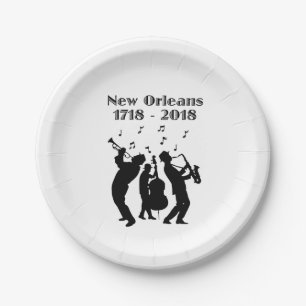 Historic New Orleans Tricentennial Papieren Bordje