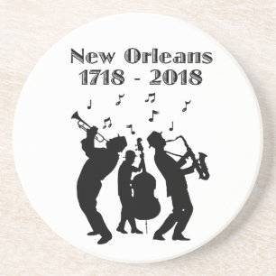 Historic New Orleans Tricentennial Zandsteen Onderzetter