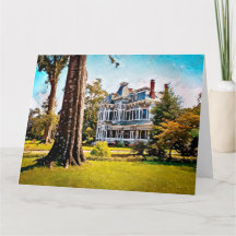 HISTORIC NEWNAN Jumbo Wenskaart