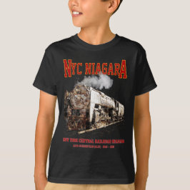 Historic NYC Niagara Train Steam Locomotive T-shirt