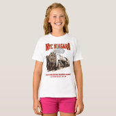 Historic NYC Niagara Train Steam Locomotive T-shirt (Voorkant volledig)