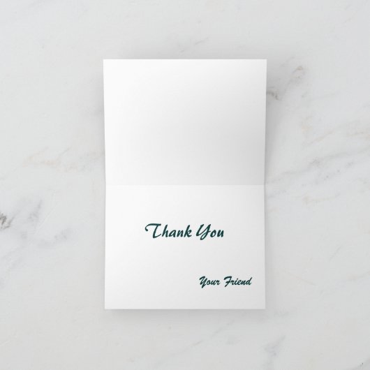 Historic Ocean Sail Fishing Thank You Card Bedankkaart (Binnen)