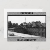 Historic Paper Mill in Pepperell Massachusetts Briefkaart (Voorkant / Achterkant)