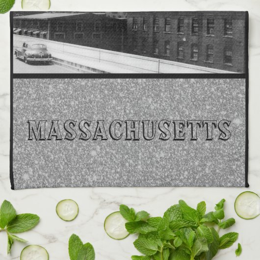 Historic Paper Mill in Pepperell Massachusetts Theedoek (Gevouwen)