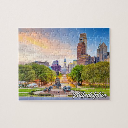 Historic Philadelphia, Pennsylvania, Verenigde Sta Legpuzzel (Horizontaal)