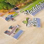 Historic Philadelphia, Pennsylvania, Verenigde Sta Legpuzzel (Zijkant)