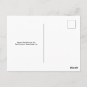 Historic Pink Bahamas Jail, Green Turtle Cay Briefkaart (Achterkant)