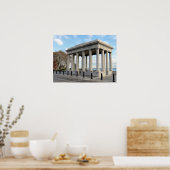 Historic Plymouth Rock canopy - print (Keuken)
