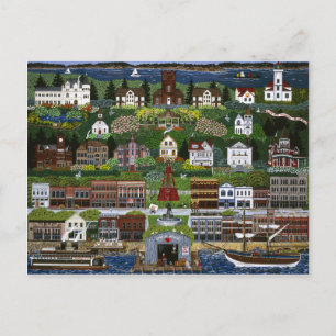 Historic Port Townsend, Washington Briefkaart