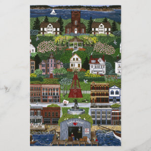 Historic Port Townsend, Washington Briefpapier