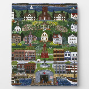 Historic Port Townsend, Washington Fotoplaat