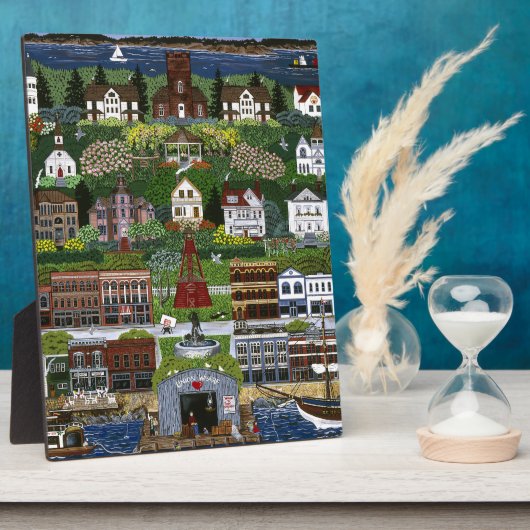 Historic Port Townsend, Washington Fotoplaat (Zijkant)