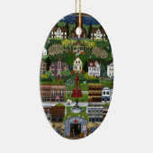 Historic Port Townsend, Washington Keramisch Ornament (Rechts)