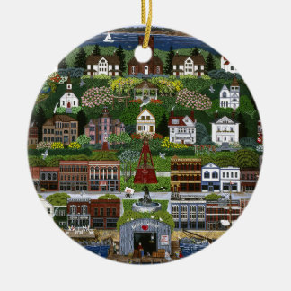 Historic Port Townsend, Washington Keramisch Ornament