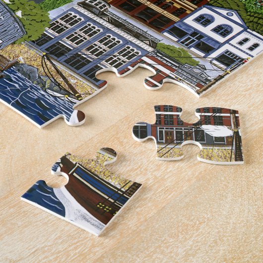 Historic Port Townsend, Washington Legpuzzel (Zijkant)