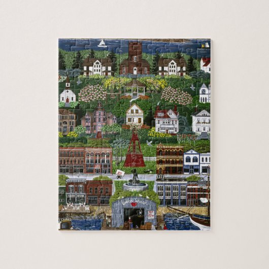 Historic Port Townsend, Washington Legpuzzel (Verticaal)