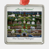 Historic Port Townsend, Washington Metalen Ornament (Voorkant)