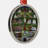 Historic Port Townsend, Washington Metalen Ornament (Rechts)