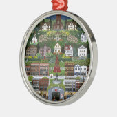Historic Port Townsend, Washington Metalen Ornament (Links)
