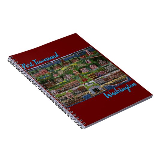 Historic Port Townsend, Washington Notitieboek (Rechterzijde)
