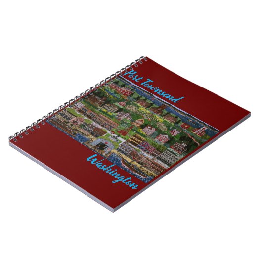 Historic Port Townsend, Washington Notitieboek (Linkerzijde)