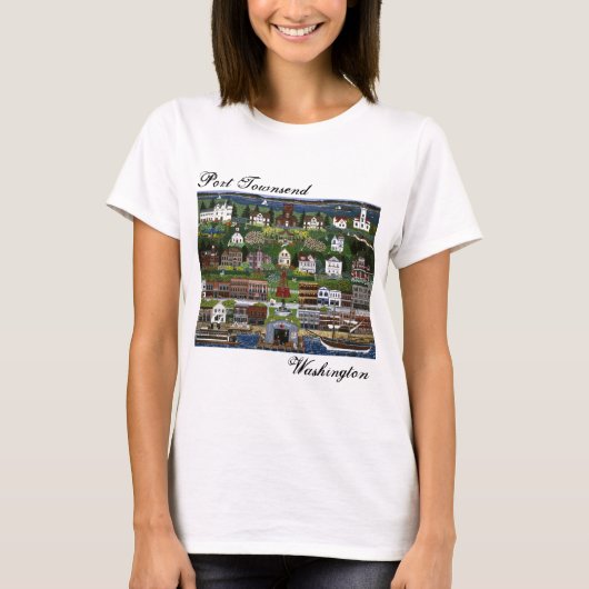 Historic Port Townsend, Washington T-shirt (Voorkant)