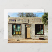 Historic Post Kantoor in Kelso California Briefkaart (Voorkant / Achterkant)