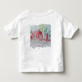 Historic Red Brick Entrance Kinder Shirts (Achterkant)