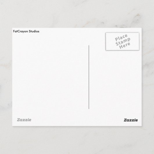 Historic Red Pig BBQ in Concord NC Briefkaart (Achterkant)