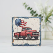 Historic Ride Homage:  glorie Feestdagenkaart (Staand voorkant)