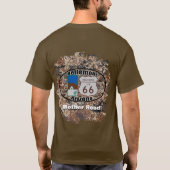 Historic Route 66 ~ Bellemont, Arizona T-shirt (Achterkant)