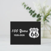 Historic Route 66 Centennial Briefkaart (Staand voorkant)