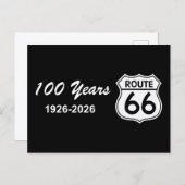 Historic Route 66 Centennial Briefkaart (Voorkant / Achterkant)