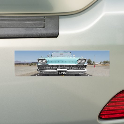 Historic Route 66 Centennial Bumpersticker (Op auto)