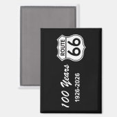 Historic Route 66 Centennial Magneet (Voorkant / Achterkant)