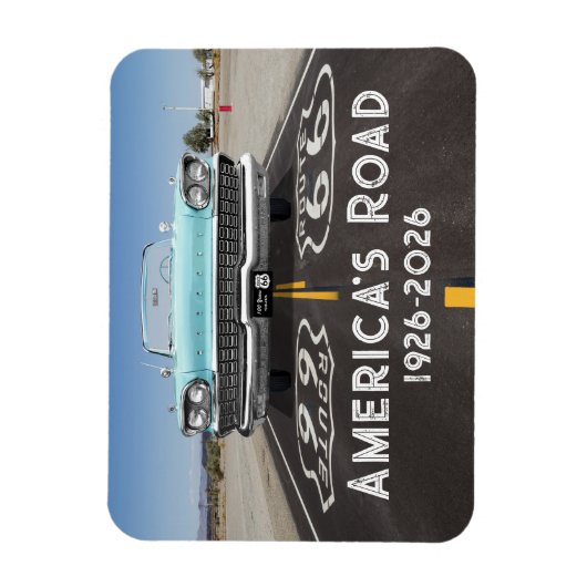 Historic Route 66 Centennial Magneet (Verticaal)