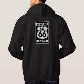 Historic Route 66 Hooded Sweatshirt (Achterkant)