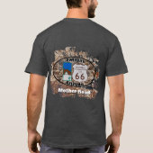 Historic Route 66 Moeder Road Oatman Arizona T-shirt (Achterkant)