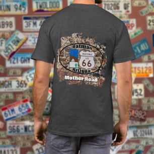 Historic Route 66 Moeder Road Oatman Arizona T-shirt